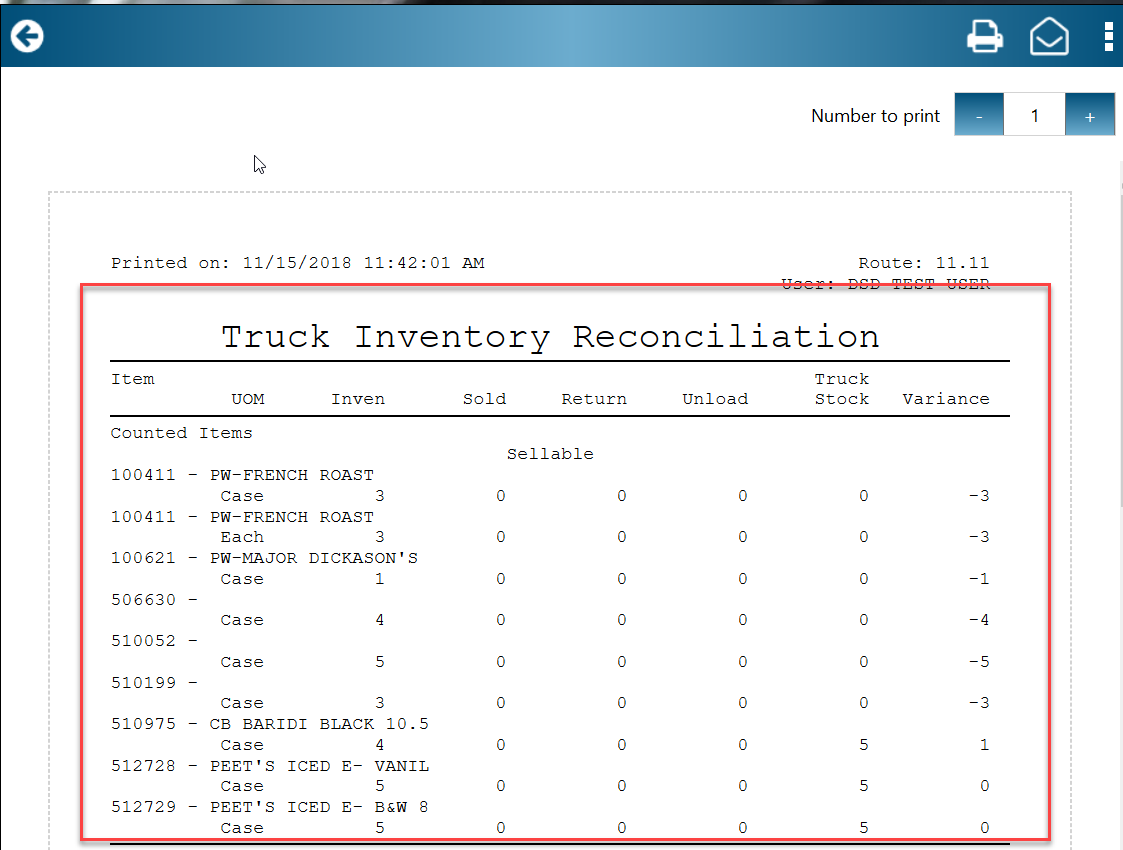How to Find the Variance at Physical Inventory Peet's Coffee DSD